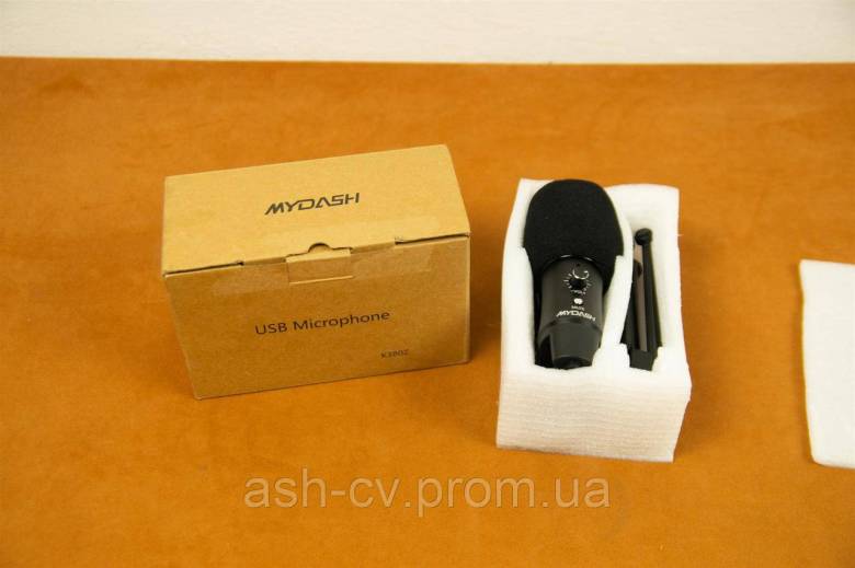Мікрофон конденсаторний MyDash K380Z USB - фото фото фото 4