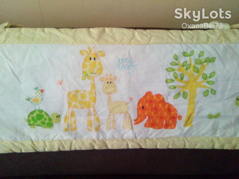 Бампер защита бортик в кроватку Mothercare - фото фото фото 3