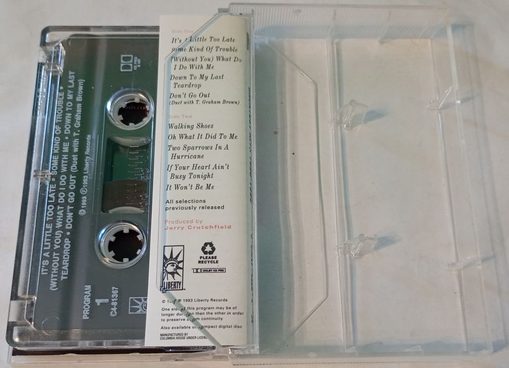 TANYA TUCKER Greatest Hits 1990-1992. Cassette US - фото фото фото 1