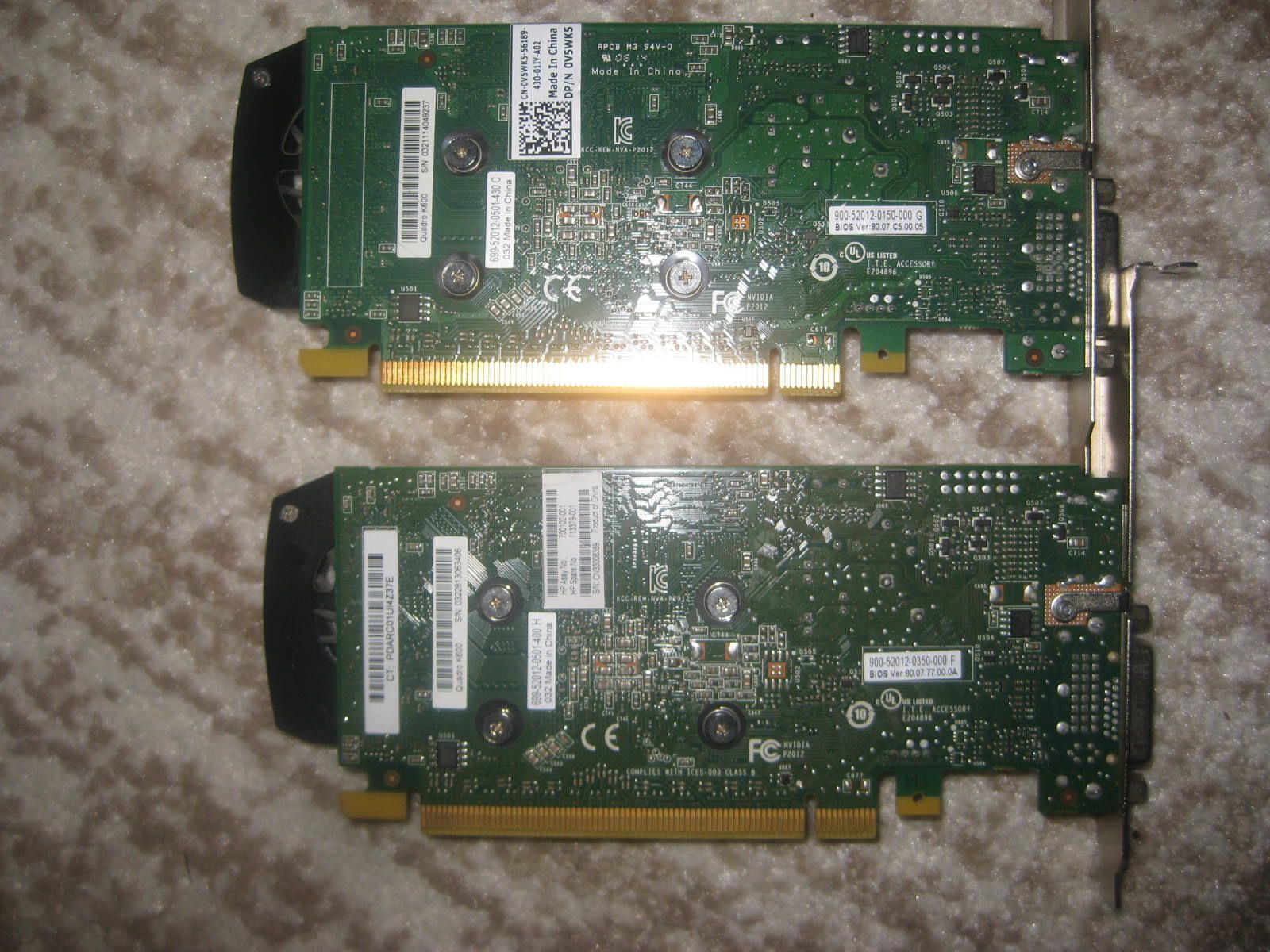 Відеокарта NVIDIA Quadro K600 1Gb  DDR3 128bit     (DVI + DP) - фото фото фото 0