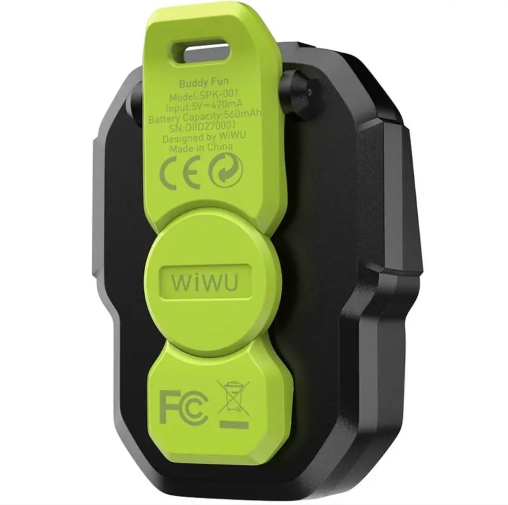 Bluetooth Колонка WiWU SPK-001 Buddy Fun with Magnetic Clip - фото фото фото 1