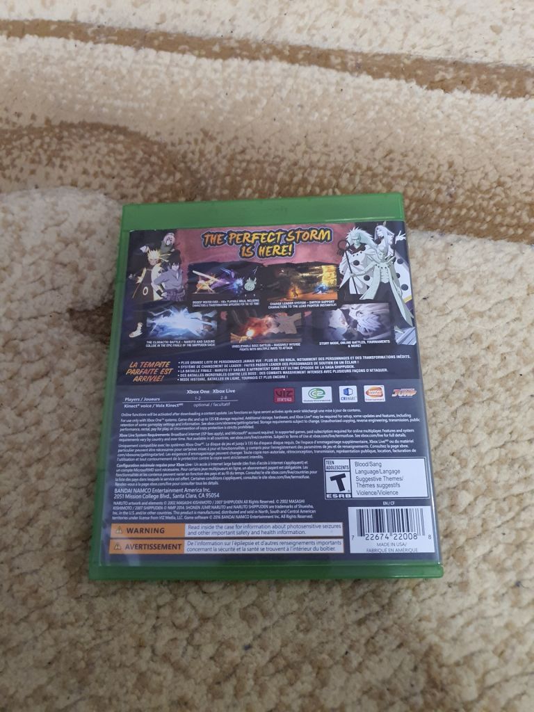 Диск xbox NAruto storm 4 - фото фото фото 2