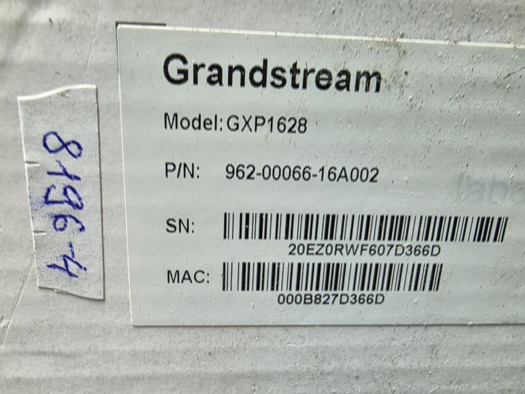 IP-телефон Grandstream GXP1628 Gigabit HD НОВИЙ   (8196-4) - фото фото фото 3