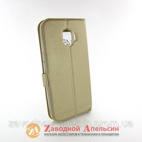 Чехол книжка Samsung J2 Pro J250 Smart Case gold - фото фото фото 1