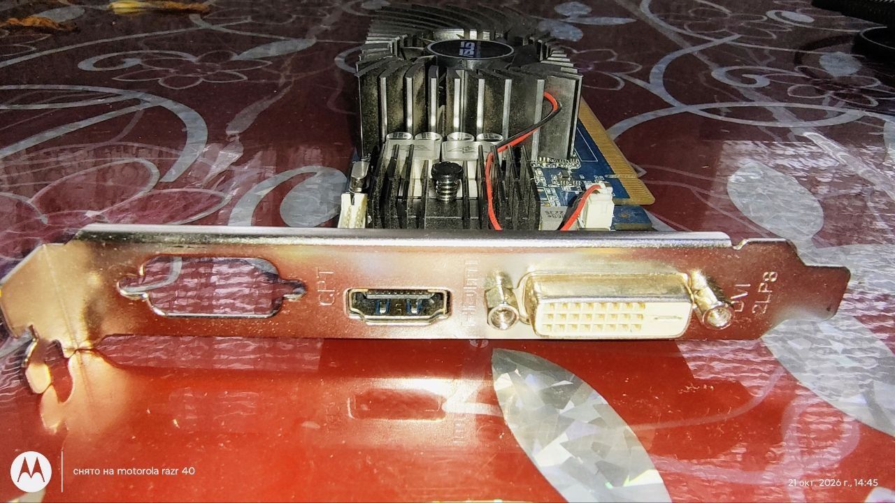 NVIDIA GeForce GT 640 Asus 1Gb DDR3 128bit 384 Cuda low profile - фото фото фото 2