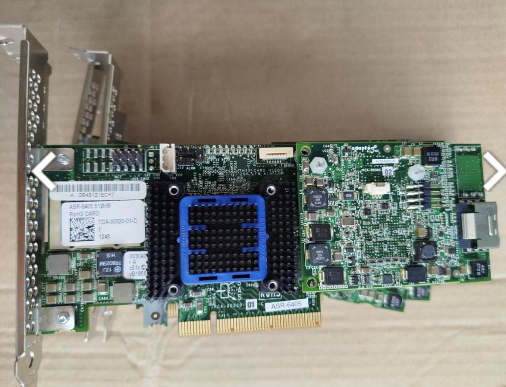 50шт. RAID-контролер Adaptec ASR-6405 512MB SAS/SATA 6Gb/s PCI-e x8 - фото фото фото 0