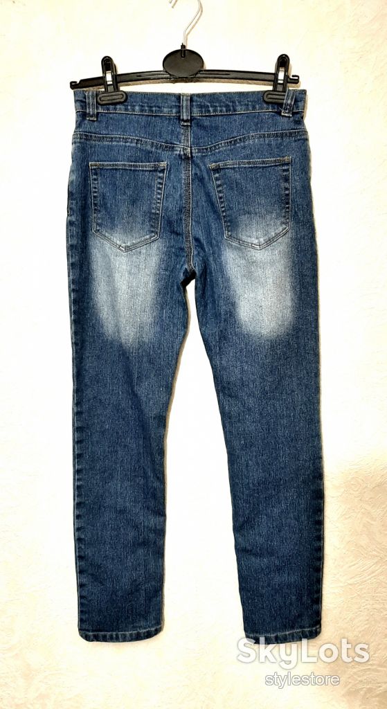 Бренд Skinny джинсы синие весна/лето на мальчика 12-15лет - фото фото фото 3