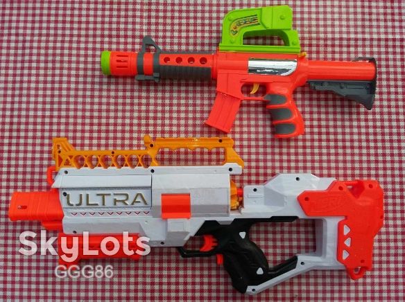 Дитячий бластер нерф ультра NERF ULTRA Dorado + іграшковий автомат - фото фото фото 1