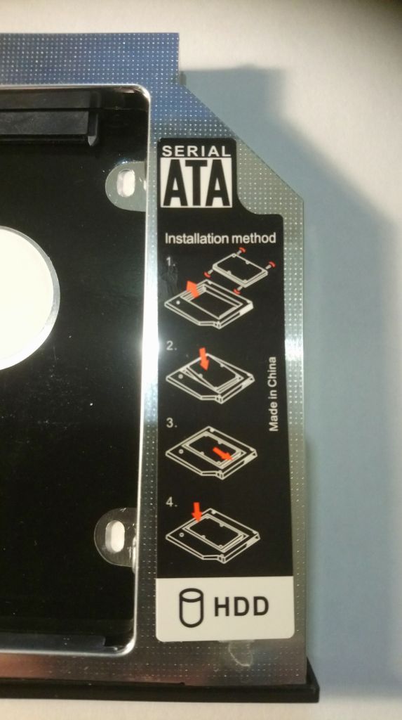 Шахта для HDD/SSD АТА 12.7MM - фото фото фото 4