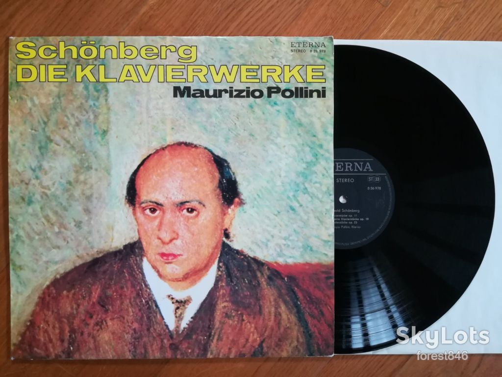 Arnold Schonberg-Die klavierwerke-Maurizio Pollini-Ex.+, НДР - фото фото фото 0