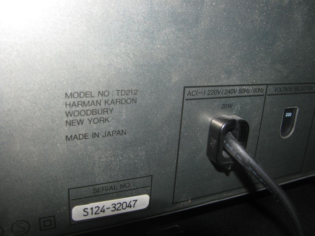 КАССЕТНАЯ ДЭКА HARMAN KARDON TD212 - фото фото фото 2