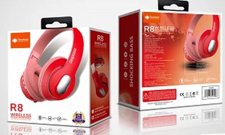 Навушники Bluetooth DEEPBASS R8 Червоні - фото фото фото 0