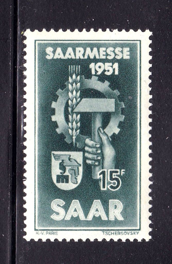 СААР / SAAR  1951 г MNH - - фото фото фото 0