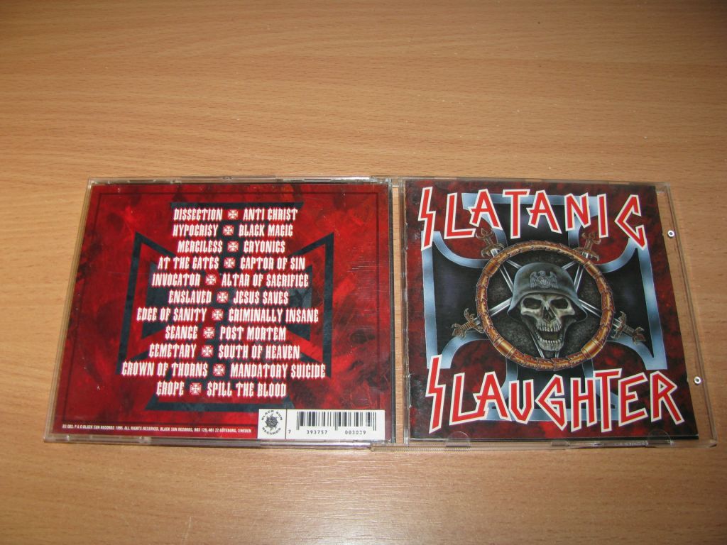 SLATANIC SLAUGHTER - Tribute To Slayer  (1995 Black Sun Sweden) - фото фото фото 0