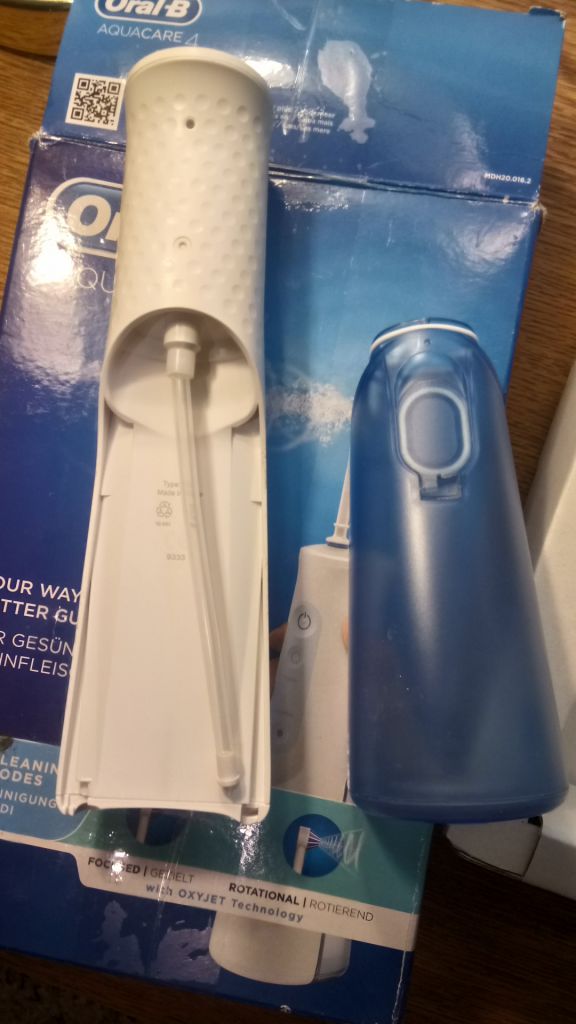 ИРРИГАТОР Oral-b Aquacare 4 BRAUN дефект - фото фото фото 2