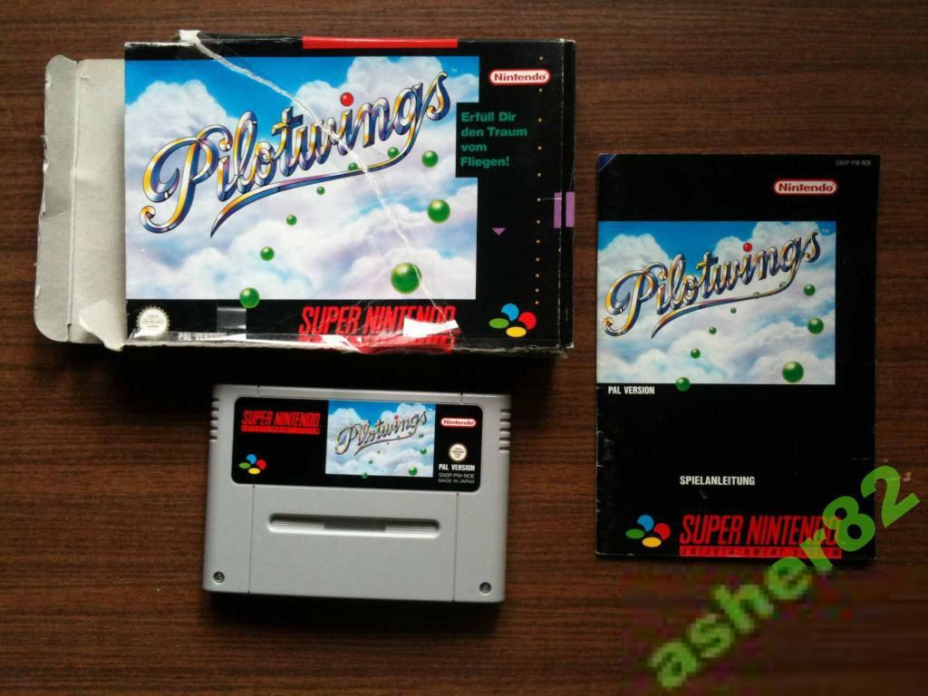 Игра на Super Nintendo SNES "Pilotwings"     (PAL) - фото фото фото 0