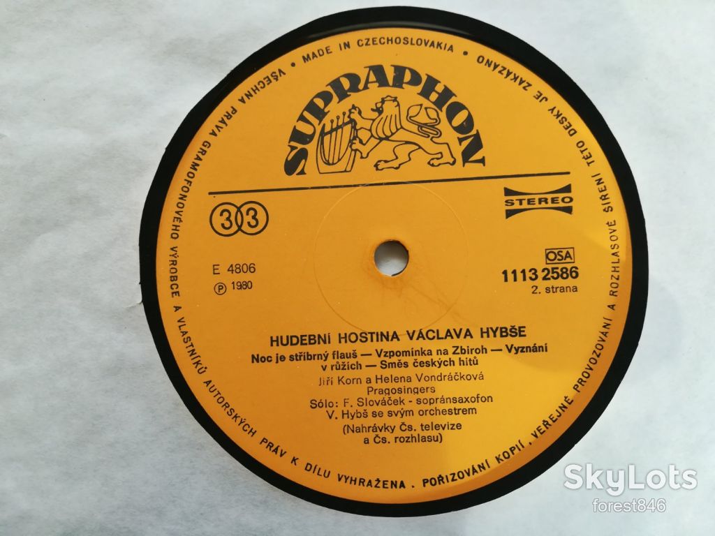 Hudebni hostina Vaclava Hybse  (3)-Ex., Чехословакия - фото фото фото 5