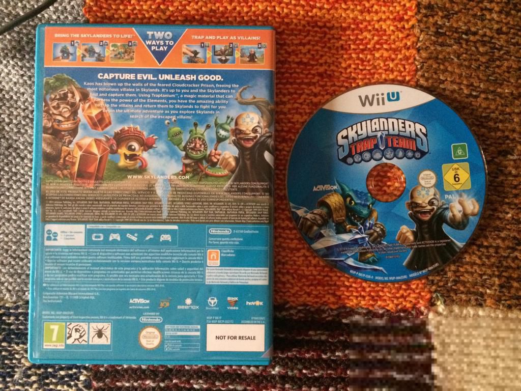 Игра на Nintendo Wii U "Skylanders: Trap Team"        (PAL) - фото фото фото 2
