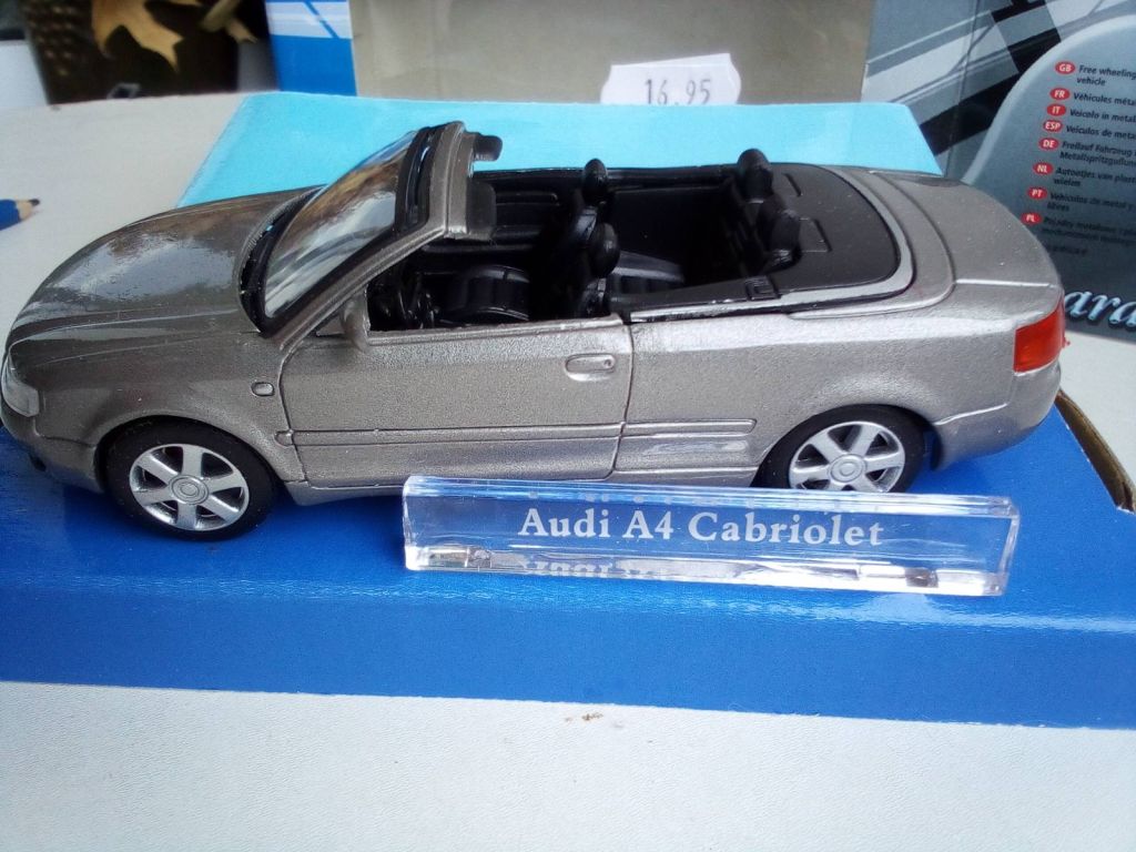 Audi A4 Cabriolet by Cararama 1:43 - фото фото фото 0