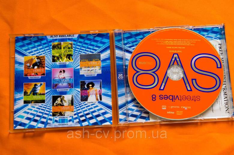 Музичний диск CD. STREET VIBES 8 - фото фото фото 3