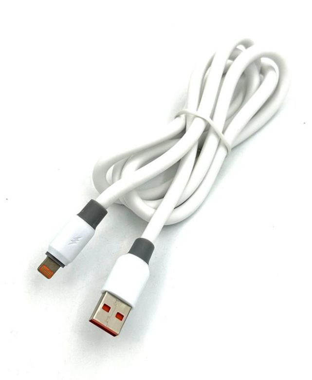 Дата кабель ALLISON C61 Fast Charging Lightning 6A 120W 1M Білий - фото фото фото 1