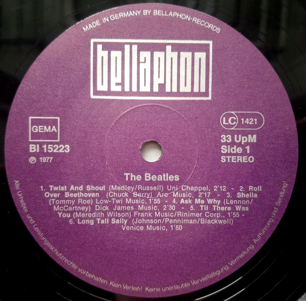 The Beatles - Live Im Star-Club - 1962.  (LP). 12. Vinyl. Пластинка. Germany. - фото фото фото 2