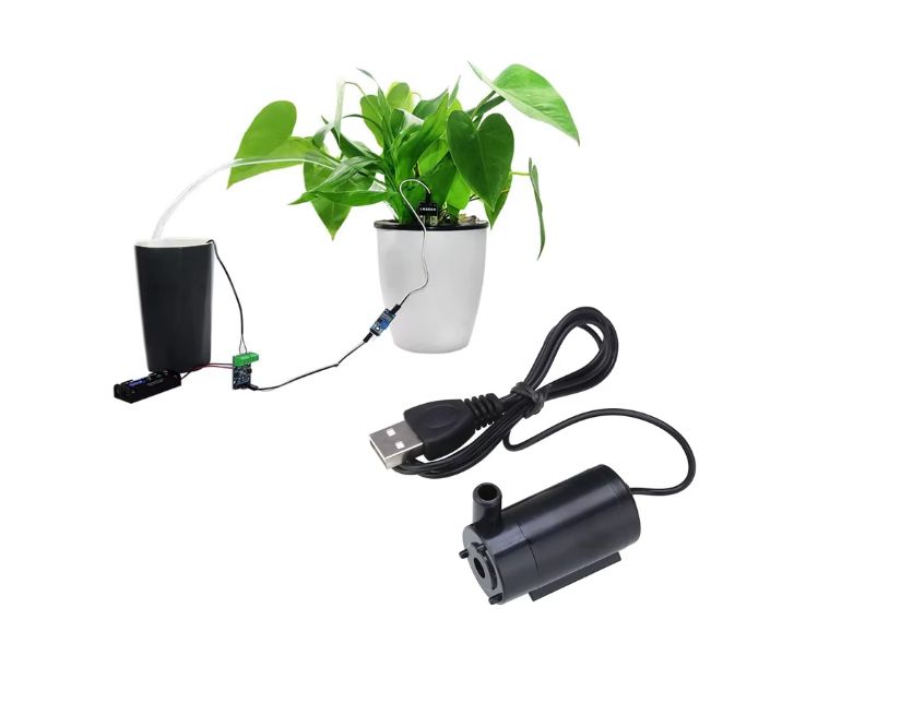 Насос міні занурювальний для води. USB 5в, тихий. - фото фото фото 2