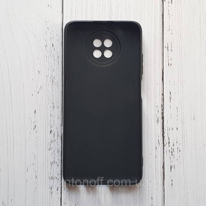 Чохол для Xiaomi Redmi Note 9T, Redmi Note 9 5G силіконовий, чорний - фото фото фото 1