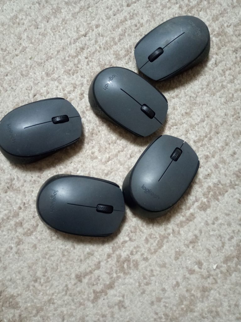 Миша Logitech M170 без кришечок - фото фото фото 1