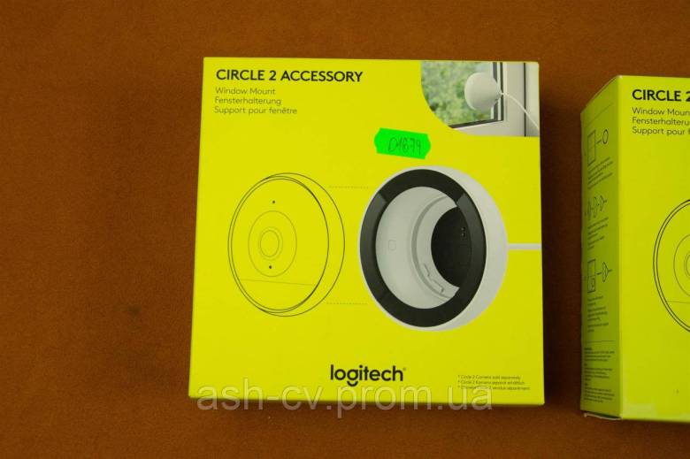 Кріплення на вікно Logitech Circle 2 Window Mount White - фото фото фото 1