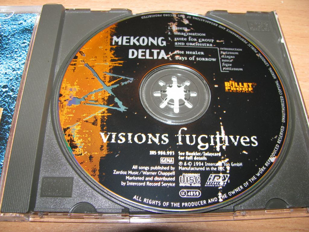 MEKONG DELTA - Visions Fugitives  (1994 Bullet Proof 1st press) - фото фото фото 2