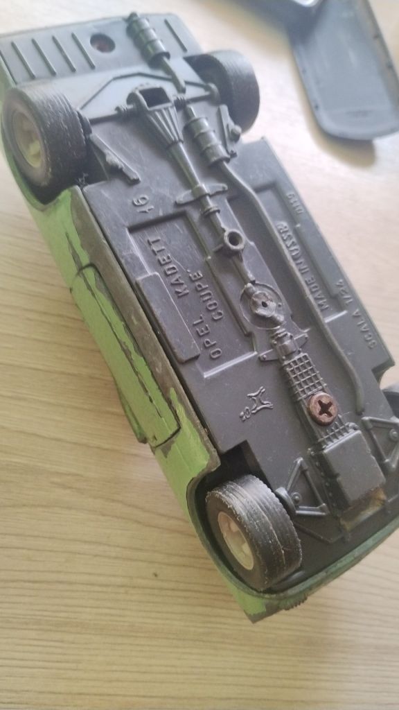 Opel kadett coupe scala 1/24 + броневик - фото фото фото 9