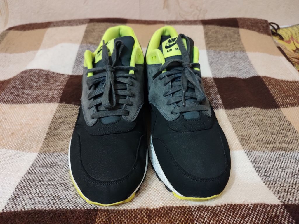 Кросівки Nike Air Max 1 Split Black Volt - фото фото фото 7