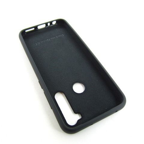 ЧЕХОЛ НАКЛАДКА Xiaomi Redmi Note 8T SILICONE COVER black - фото фото фото 1