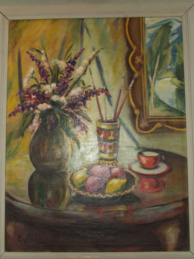 Эрдели Я. раз.70х91см. х.м 1953 год. Закарпатская школа классиков   (1902-1974гг.) - фото фото фото 1