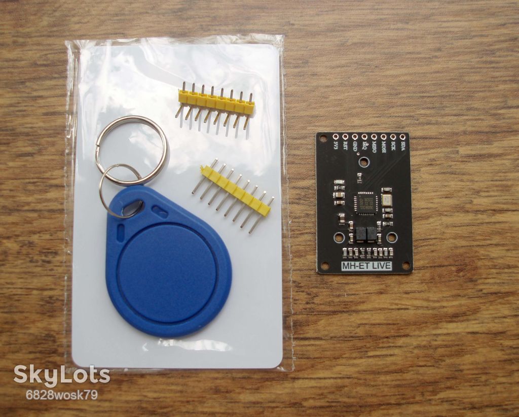 Mini RFID RC522 SPI MIFARE 13.56 МГц 14443А  (модуль+карта+брелок) для Arduino MIFARE S50/S70/UltraLight/Pro/DESfire - фото фото фото 10