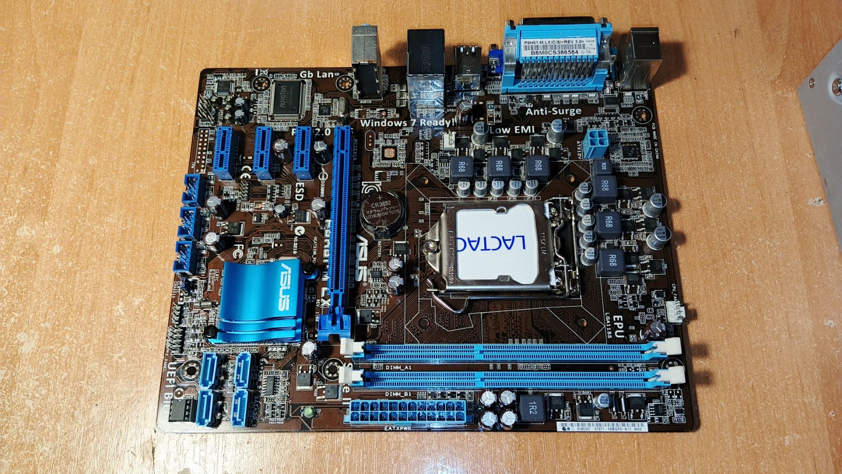 ASUS P8H61-M LX      (s1155, Intel H61, PCI-Ex16) - фото фото фото 0