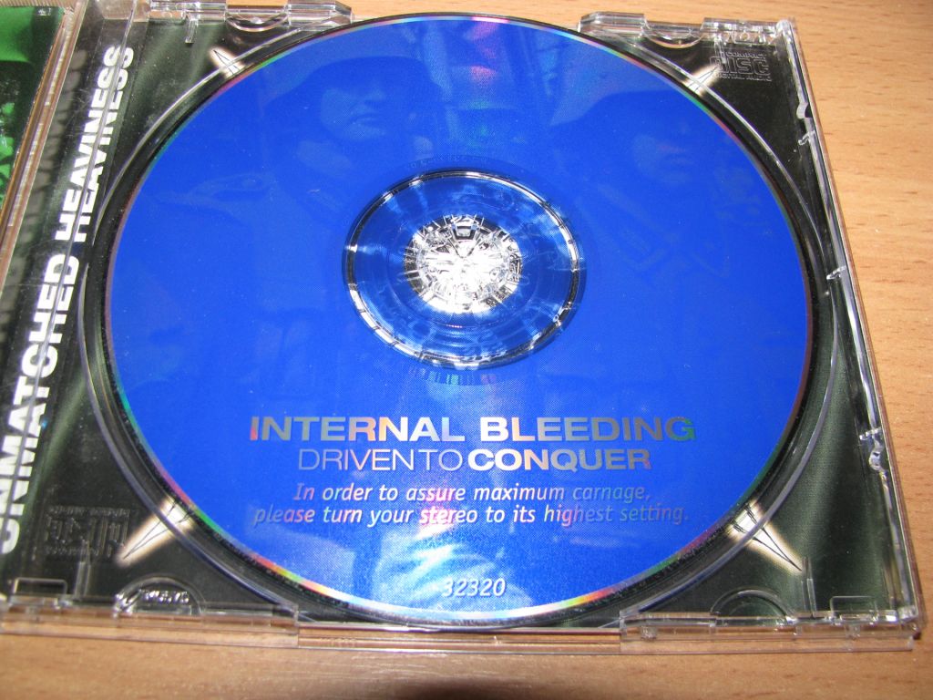 INTERNAL BLEEDING - Driven To Conquer  (1999 Pavement 1st press,USA) - фото фото фото 2