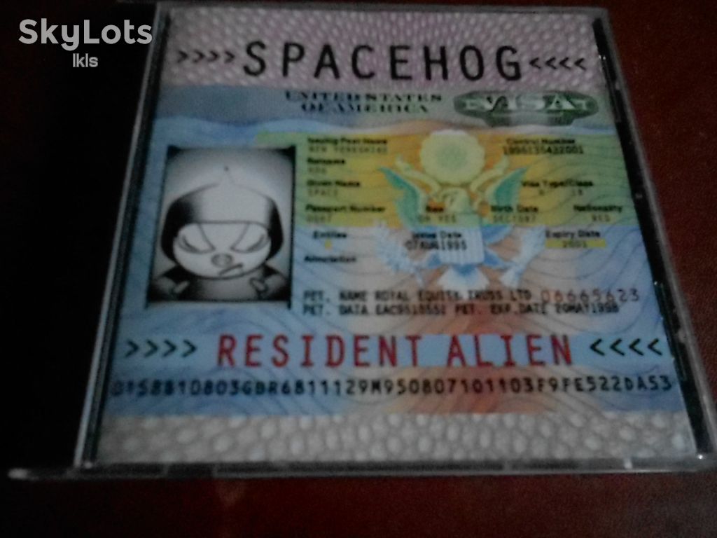 Spacehog Resident Alien CD фирменный б/у - фото фото фото 0