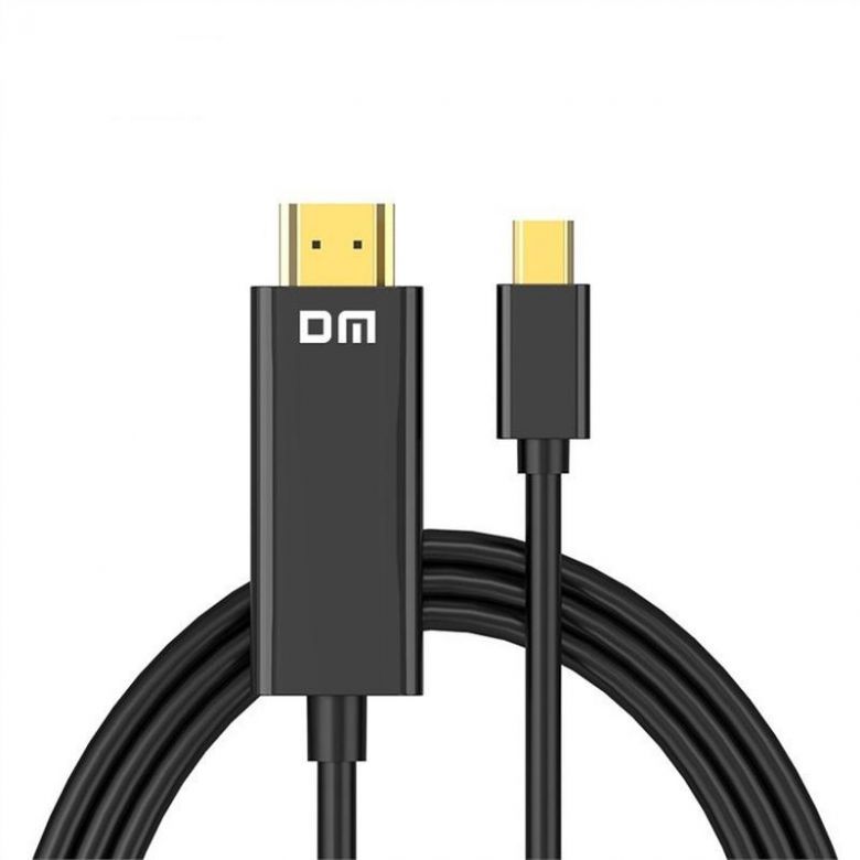 HDMI-кабель DM CHB039 1.8M HDMI+Mini DisplayPort - фото фото фото 0