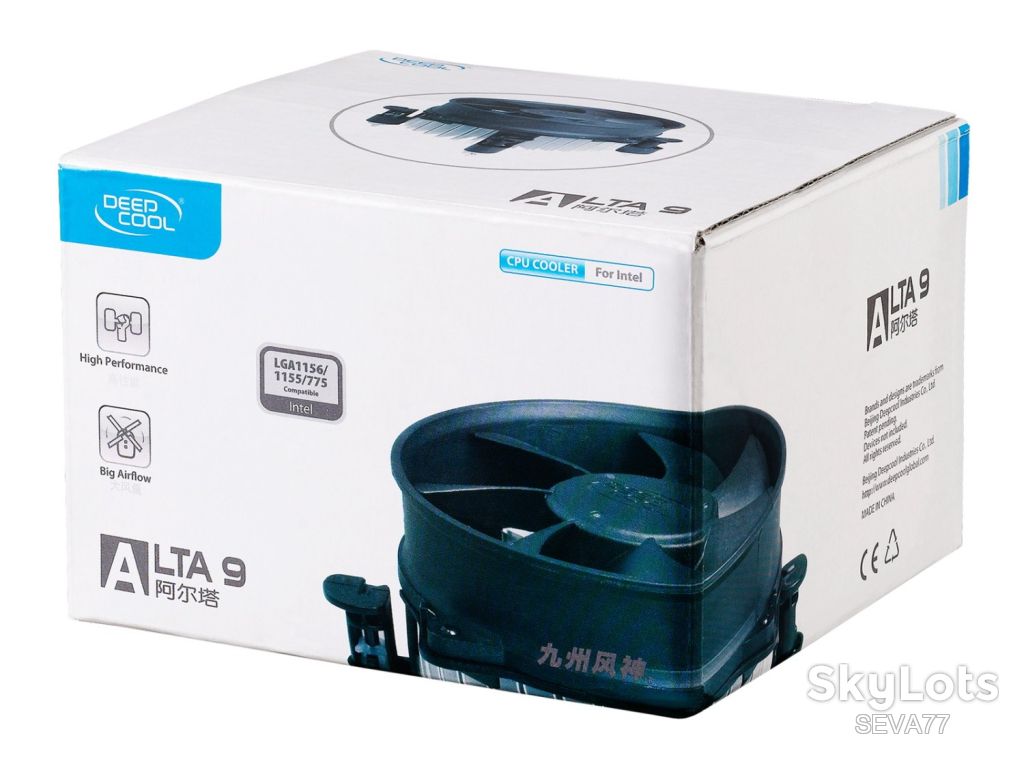 Кулер DeepCool Alta 9 для Intel Soket 1150, 1155, 1156 і LGA775 - фото фото фото 3
