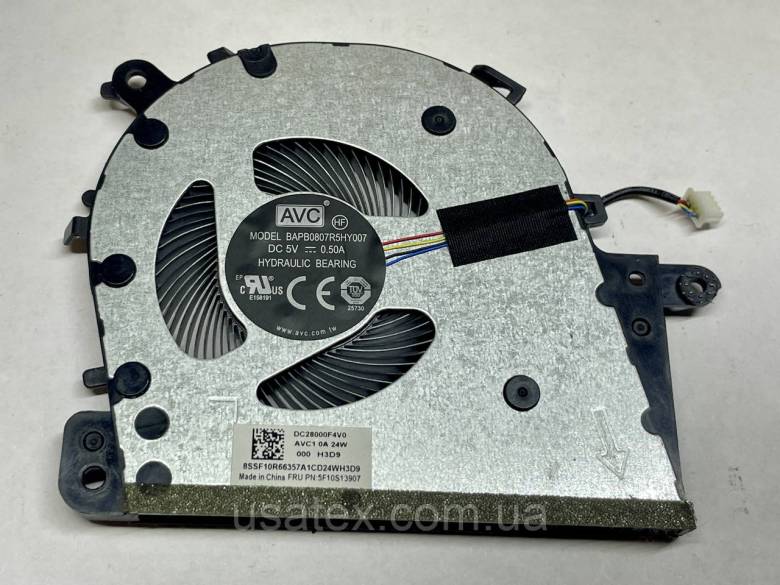 Кулер Lenovo IdeaPad 3 14 14IML05 (DC28000F4V0) б/у - фото фото фото 0