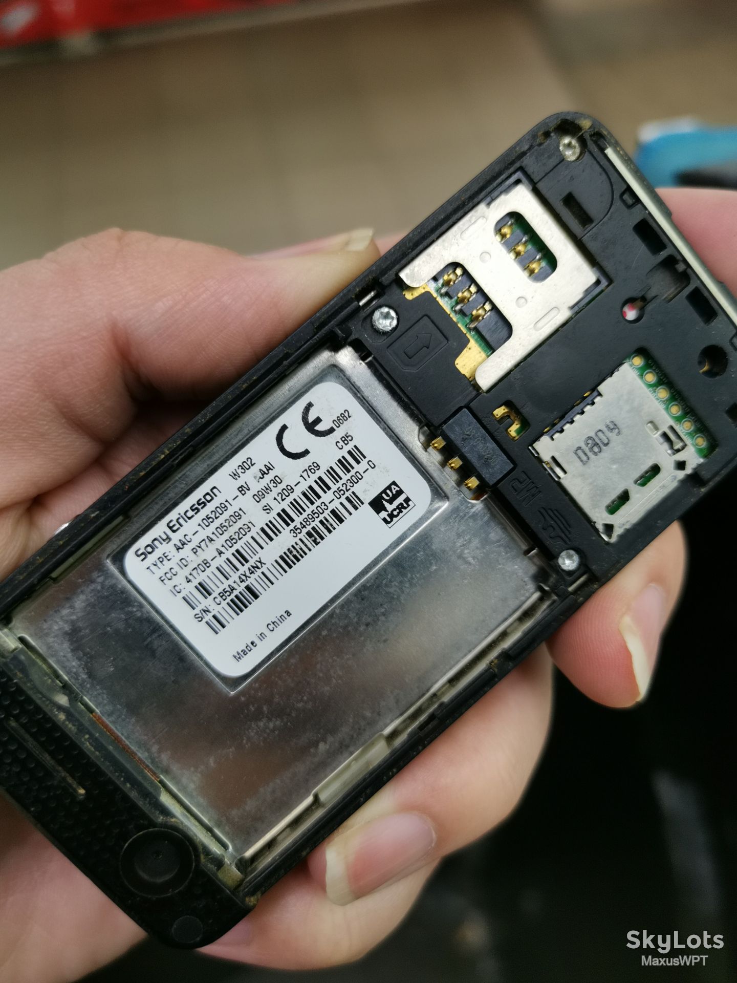 #1366 Sklad Sony Ericsson W302 w 302 black - фото фото фото 6