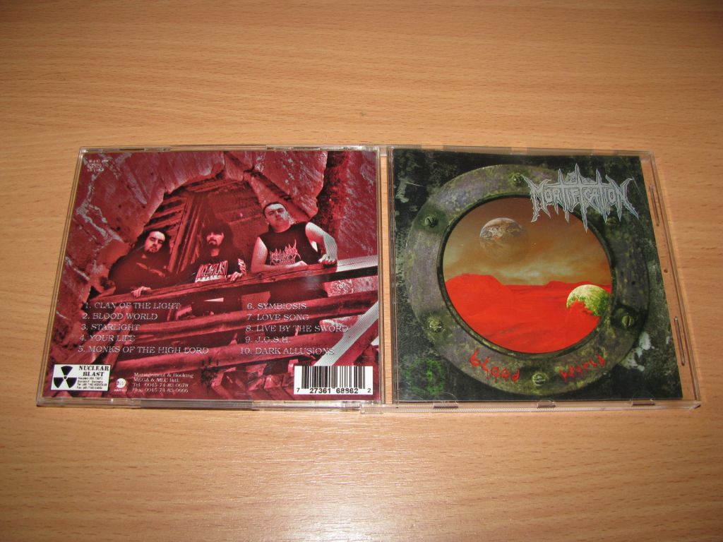 MORTIFICATION - Blood World    (1994 Nuclear Blast 1st press) - фото фото фото 0