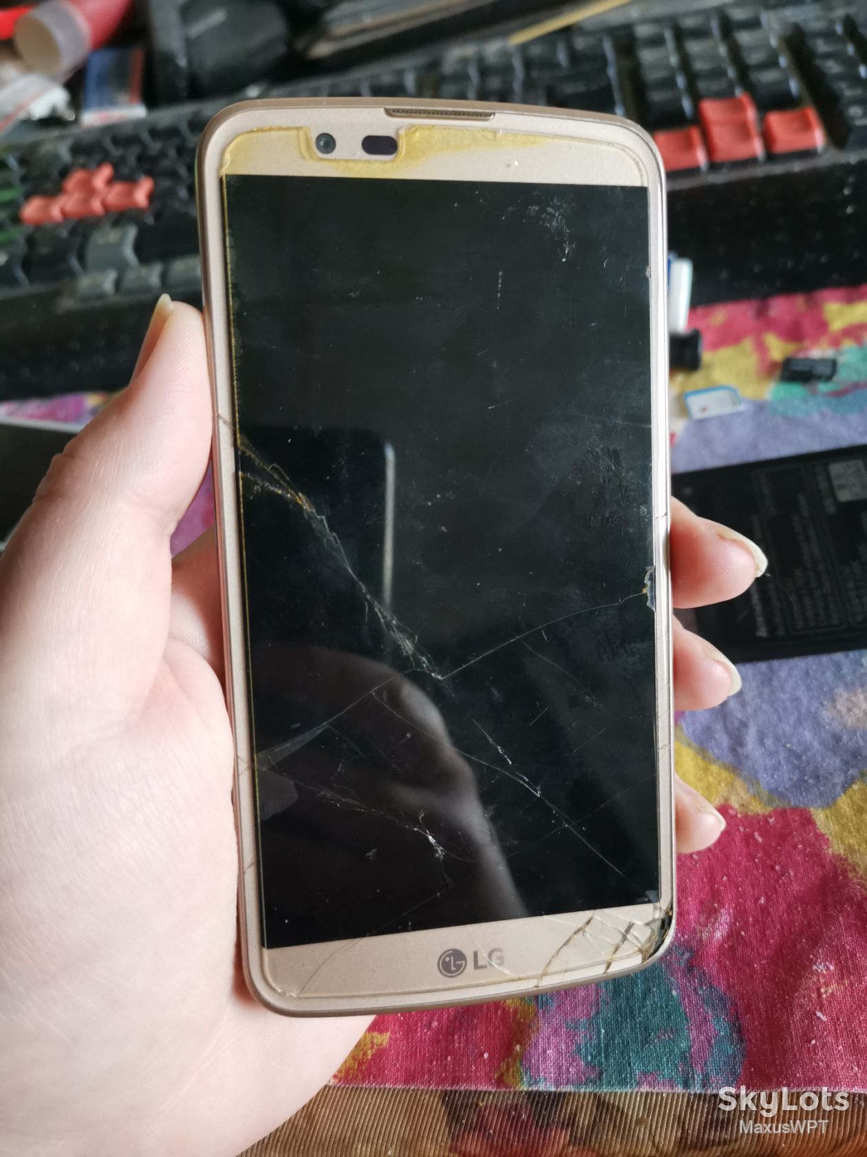 #2368 sklad lg k428 k10t gold - фото фото фото 0