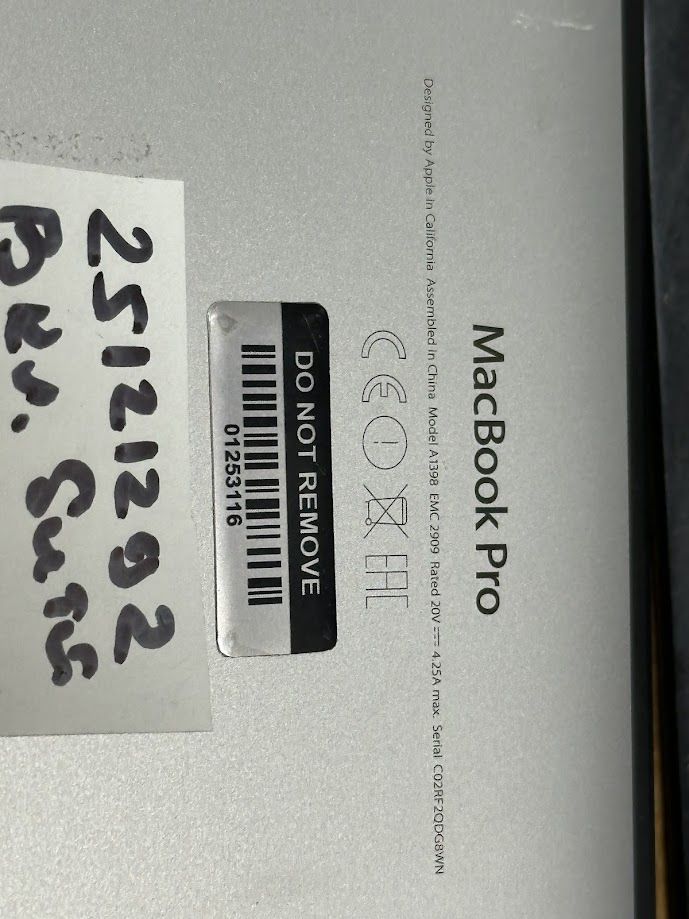 Ноутбук Apple MacBook Pro 15" Retina Mid 2016 № 25121292 - фото фото фото 6