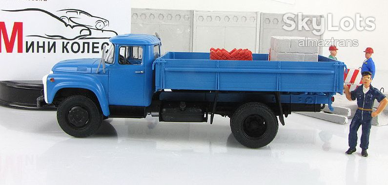 ЗиЛ-130 бортовой  (ранняя решетка), 1962 - SSM    (Start Scale Models) - фото фото фото 3