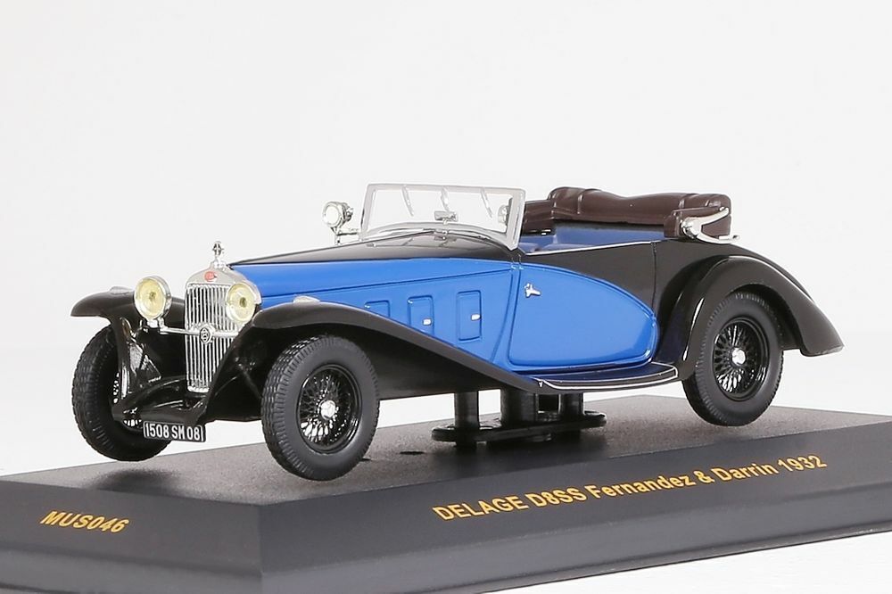 IXO Delage D8SS Fernandez &amp; Darrin 1932 MUS046 - фото фото фото 0