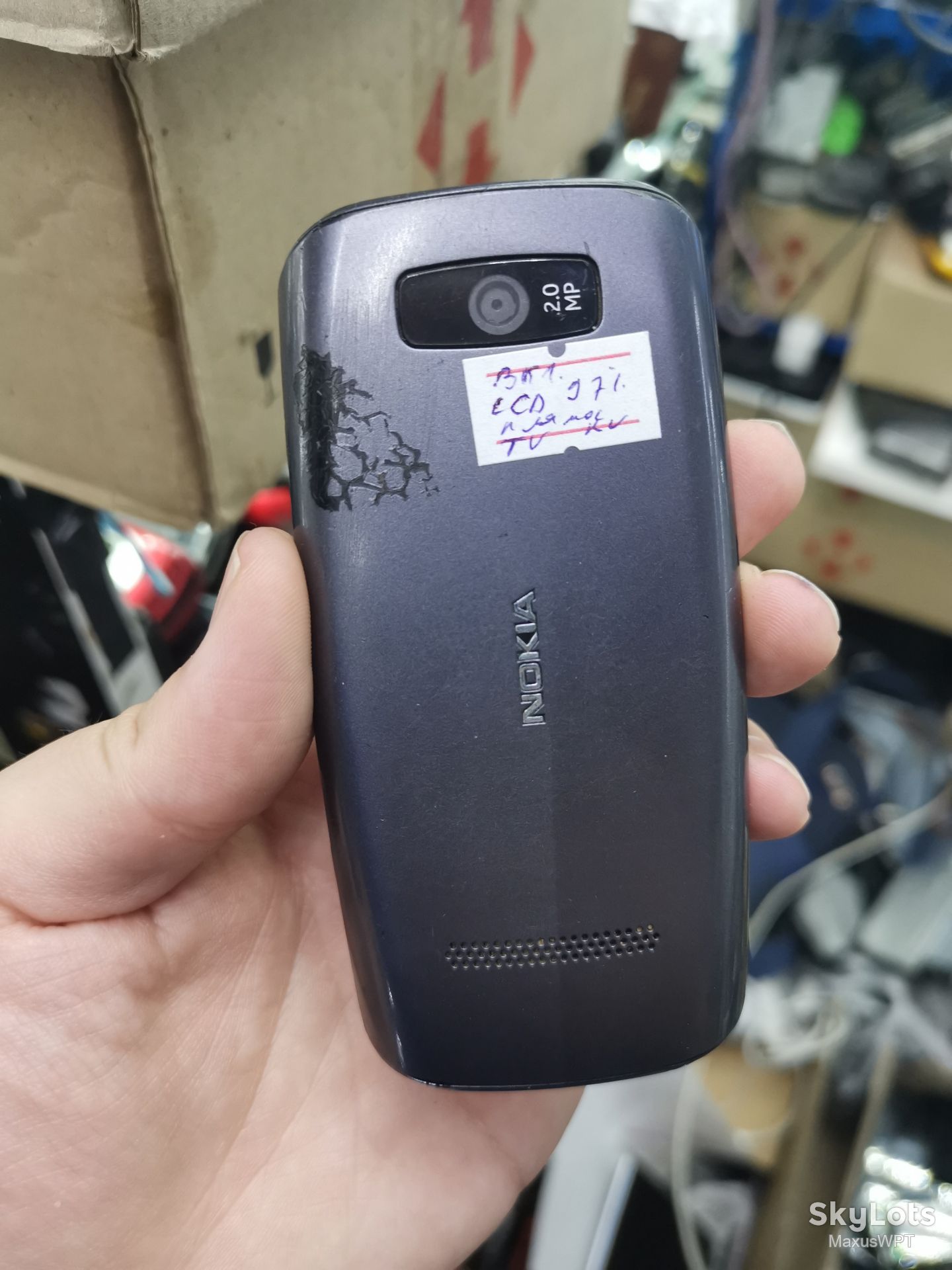 #811 Sklad Nokia 306 black - фото фото фото 1