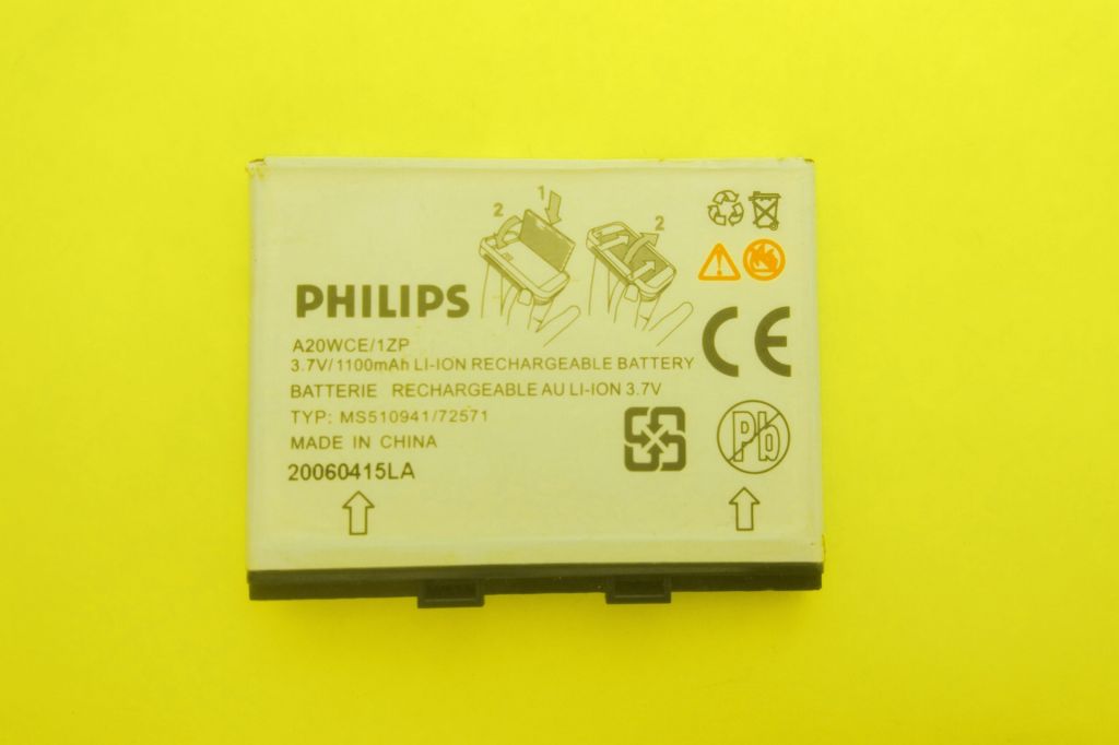 Аккумулятор Оригинал акб Philips A20ZCE/1ZP   (1100mAh) Xenium 9@9C - фото фото фото 2